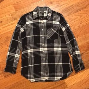 Banana Republic long sleeve plaid shirt